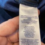 CHAPS  Cropper Trouser Pants size 14 color blue linen pants inseam 23” Photo 6