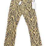 Current/Elliott  The Ruby Crop Ankle Jeans in Natural Zebra Photo 0