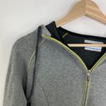 Columbia Black Grey Full Zip Long Sleeve Hoodie Sweatshirt Women's Size Small S Photo 4