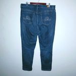 Seven7  Tummyless Slim Straight 16 40x30 Dark Wash Jeans Plus Photo 1