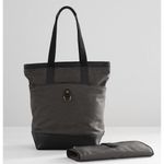 NEW PB Jeremiah Brent CONVERTIBLE DIAPER BAG 17" Gray Backpack Handbag Purse NWT Photo 7