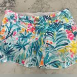 Lilly Pulitzer  Tropical Callahan Tippy Top Shorts Size 00 EUC Photo 1