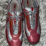 Prada PATENT LEATHER TRAINERS Photo 0