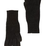 AMICALE Cashmere Touch Screen Tech Knit Gloves, Luxurious, 100%, Black, NWT Black Photo 0