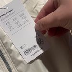 Athleta NWT  SATEEN BOMBER jacket Bone cream size M Photo 12