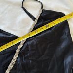 ZARA SATIN EFFECT RHINESTONE DRESS BLACK - REF. 0881/219
New without tag XS Photo 4