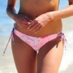 Seafolly Peach Modern Love Tie-Side Bikini 12 NWOT Photo 1