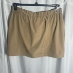 SheIn EZwear Women's Size 2XL Tan Mini Cargo Skirt Casual Elastic Waist NWT Photo 2