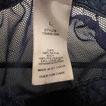 Victoria's Secret Victoria’s Secret vintage mesh sheer lace Midi nightgown open front push up L Photo 5