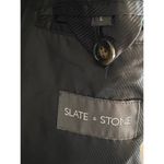 NWT Slate & Stone Men's Brown Camel Wool Blend Topcoat Size Large Photo 5