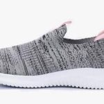 NWT Women’s Topstatic Gray With Pink Accents Slip Photo 0