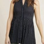 Anthropologie By Nia Tunic - Blue/white polka dots - Small Photo 10