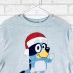 Bluey‎ Christmas Santa Hat Fuzzy Pullover Sweatshirt Photo 10