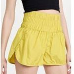 Free People Movement  shorts med yellow Photo 1