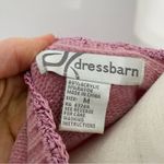 Dress Barn VINTAGE  Chenille Floral Embroidered Granny Cardigan Photo 6