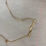 Alexis Bittar NWOT  Gold Necklace with Crystal Drops Photo 6