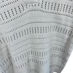 Haven Well Within Organic Cotton Light Green Open Stitch Johnny Collar Sweater M Size M Photo 2