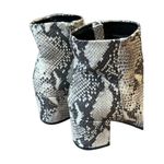 Madden Girl  Rapid Sock Booties Snake-Skin Booties, Size 7.5 Photo 3