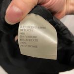 Adrienne Vittadini Sexy Y2K black sheath dress back slit midi length lined Photo 7