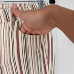 American Eagle American Eagle Outfitters Women's Striped Skinny Jeans Off White Red Size 8 Photo 10