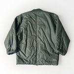 Apiece Apart Apiece ApartOrka Long Bomber Jacket Olive Women's Organic Cotton Oversized XL Photo 5