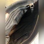 Coach Chic Black Leather Handbag, newer bag, gently used, great condition Photo 11