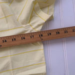 Everlane Womens Striped Organic Cotton Crewneck Tee T-Shirt Yellow Size Small S Photo 5