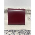 Cartier  Bordeaux Leather Coin Case Photo 2