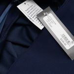 Betsy and Adam  Midi Off Shoulder Scuba Crepe Ruched Dress Photo 3