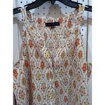 Sanctuary  Womens M Sleeveless Tank Top Geometric Print Burnout Photo 2