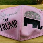 Trump Face Mask Pink Photo 0