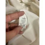 Nife Sleeveless White Maxi Long Dress Tank Top Formal Bridal Bridal Wedding Pure Size L Photo 4