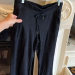 The Comfy Soft Modal Pants Sweatpants Black Drawstring Elastic Womens Small Lounge Photo 7