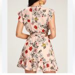 BB Dakota JACK by Ok Cupid Pink Floral Wrap Dress Photo 1