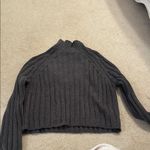 American Eagle  Outfitters Dark Grayish Green Turtleneck Sweater Photo 0