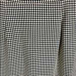 Vintage Pencil Skirt Tan Black Mini Herringbone Sz Small Photo 3