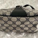 Gucci GG Vintage Sherry Line Stripe Navy Crossbody Shoulder Navy bag Handbag Photo 7