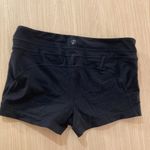 Athleta  Connect Shorts XL Xtra Large Solid Black Athletic Nylon Spandex Blend Photo 2