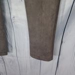 Andrew Marc  Brown Faux Suede Pull On Pants Photo 4