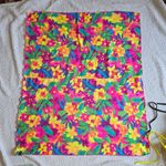 Source Unknown  Vibrant Floral Swim Sarong Photo 1