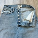 AGOLDE High Waisted Lana Straight Leg Jeans Medium Light Wash Size 25 Photo 5
