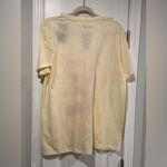 Chemistry NWT  Size L Red Smiling Pizza Man Cream Short Sleeve Crew Tee Shirt Photo 10