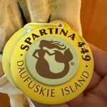 Spartina 449  Scarf Sea Island South Carolina Travel Destination Viscose Slub NWT Photo 2