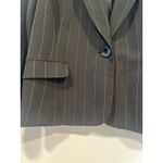 Kenneth Cole Women’s 2pc Striped Suit Black Business Casual Corpcore XL Photo 2