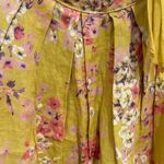 Floral Yellow Dress Size XS Photo 2