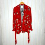 Lysse  Quin Jacket Poppy Print Sz M 637 Photo 2