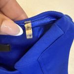 Tahari  Ponte Knit Dress Trendy Lined Pencil Square Neck‎ Sleeveless Dressy 4 # Photo 5