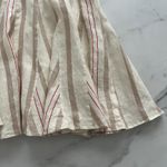 Alexis  Dimma Striped Linen Mini Dress with Braided Belt Sz S Resort wear coastal Photo 9