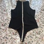 Abercrombie & Fitch Classic Black thong Bodysuit tank ribbed soft A&F collection Photo 7