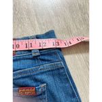 7 For All Mankind Women's Lattice Pocket Culotte Jean In Authentic Washed Indigo Photo 6